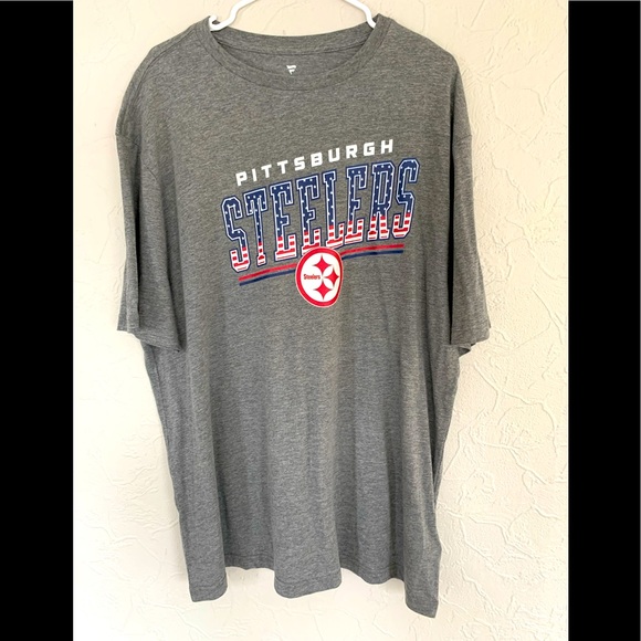 Fanatics Other - NFL PITTSBURGH STEELERS USA MENS POLY COTTON BLEND SHIRT SIZE XXL